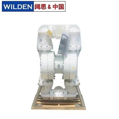 威爾頓三寸塑料氣動隔膜泵P1500 耐酸堿氣動泵