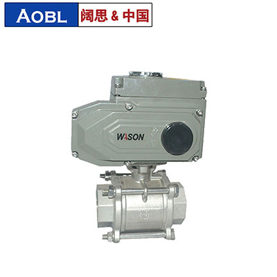 電動絲扣球閥，三片式絲扣球閥，不銹鋼絲扣球閥-上海闊思電子有限公司官網